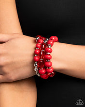 Colorful Charade - Red Bracelet *