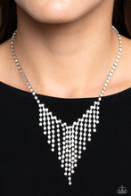 SHIMMER of Stars - White Necklace *