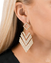 Cautious Caliber - Gold Earring *