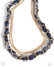 Denim Danger - Gold Choker *