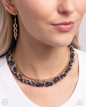 Denim Danger - Gold Choker *