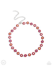 Floral Falsetto - Red Necklace *