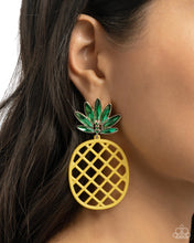 Pineapple Passion - Yellow Earring 🤍💛🤍