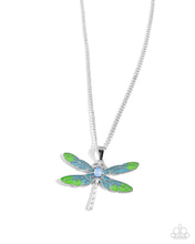 DRAGONFLY to the Sky - Blue Necklace