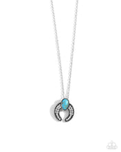 Horseshoe Haute - Blue Necklace