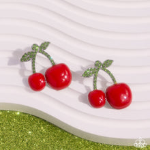 Charming Cherries - Red Earring *