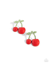 Charming Cherries - Red Earring *