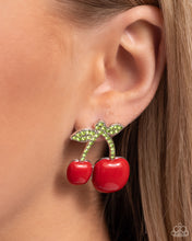 Charming Cherries - Red Earring *