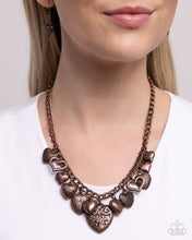 Heart Hangout - Copper Necklace *