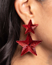 Patriotic Promise - Red Earring *