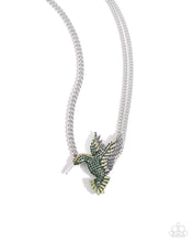 Hummingbird Headline - Green Necklace