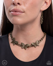 Aerial Ambition - Brass Necklace