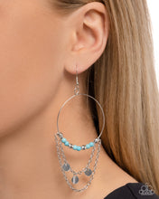 Fearless Fringe - Blue Earing