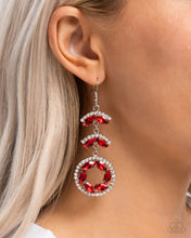 Polished Pattern - Red Earring *