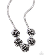 Refreshing Roses - Silver Necklace