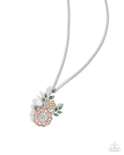 Botanical Bunch - Orange Necklace