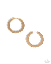 Circling Chariot - Gold Earring