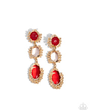 Emotional Elegance - Red Earring *