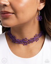 Bouquet Blend - Purple Necklace