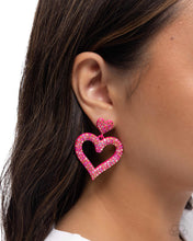 Dazzling Deed - Pink Earring