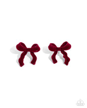 Dapper Dedication - Red Earring