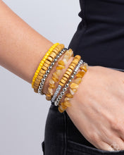 Plentiful Pizzazz - Yellow Bracelet