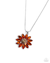 Fortunate Floral - Orange Necklace