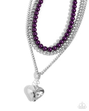 Easy Elevation - Purple Necklace