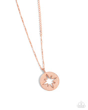 Stars Begin to Climb - Copper Necklace