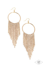 Streamlined Shimmer - Gold Earring *