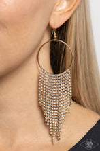 Streamlined Shimmer - Gold Earring *