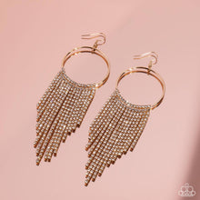 Streamlined Shimmer - Gold Earring *