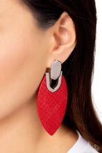 Wildly Workable - Red Earring *