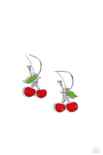 Cherry Caliber - Red Earring *