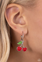 Cherry Caliber - Red Earring *