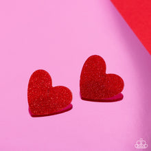 Sparkly Sweethearts - Red Earing *