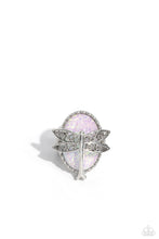 Dragonfly Dazzle - White Ring *