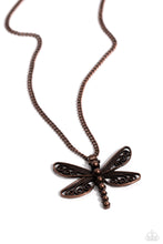 Dragonfly Dance - Copper Necklace *