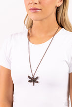 Dragonfly Dance - Copper Necklace *