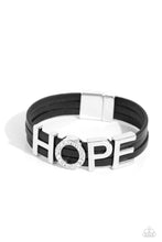 Hopeful Haute - Black Bracelet 🤍💛🤍