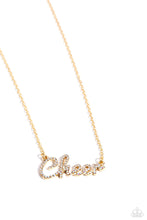 Cheer Squad - Gold Necklace *