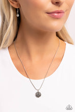 Bump, Set, Shimmer! - White Necklace *