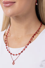 Cupid Combo - Red Necklace *